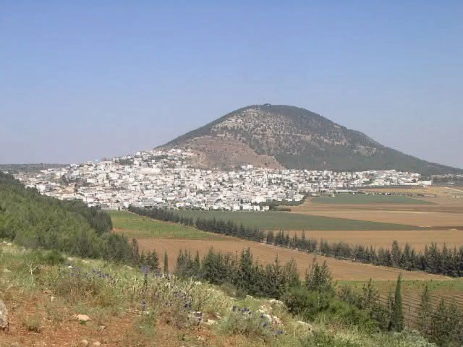 دبورية من جهة الحقول | דבוריה מכיוון השדות